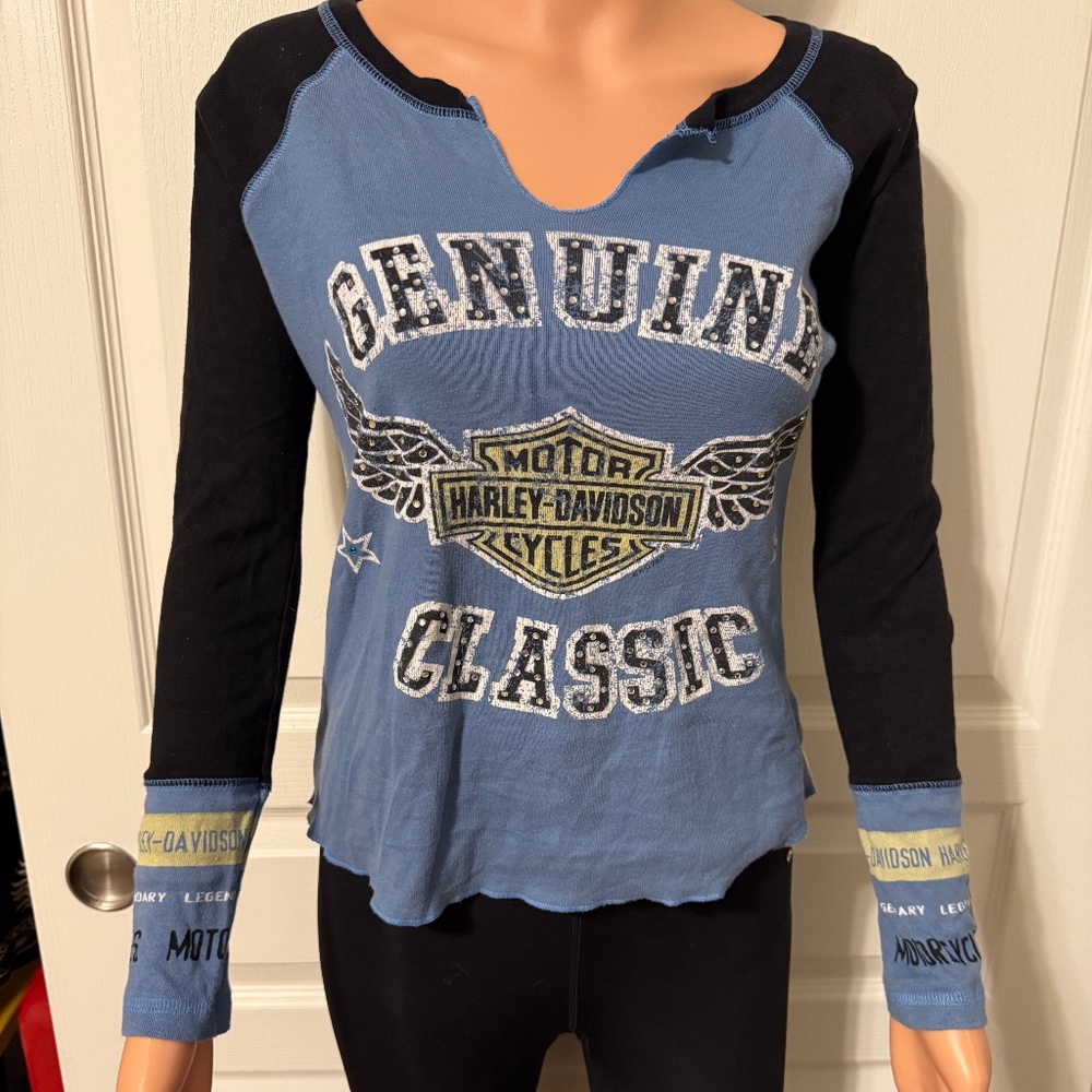 Harley Davidson Long Sleeve XS Women's top